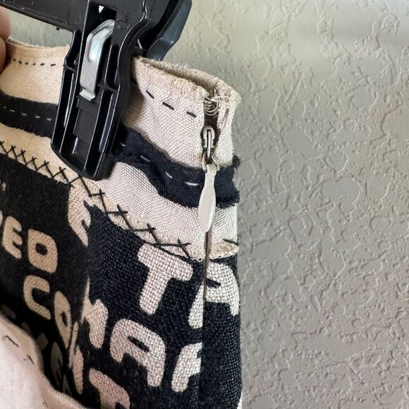 Moschino Cheap & Chic Vintage Graphic Text Mini Skirt Italy - Picture 6 of 10